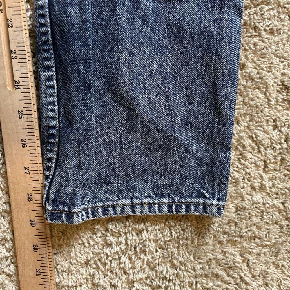 Vintage 90s Levi's Acid Washed Denim Jeans Men's 31x29 USA Made - Picture 7 of 9